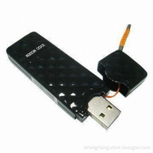 3G USB Dongle with 800MHz Frequency Range and Built-in Double Antennas
